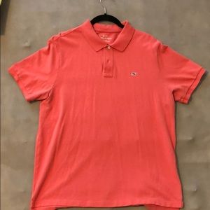 Vineyard Vines Coral Polo Shirt
